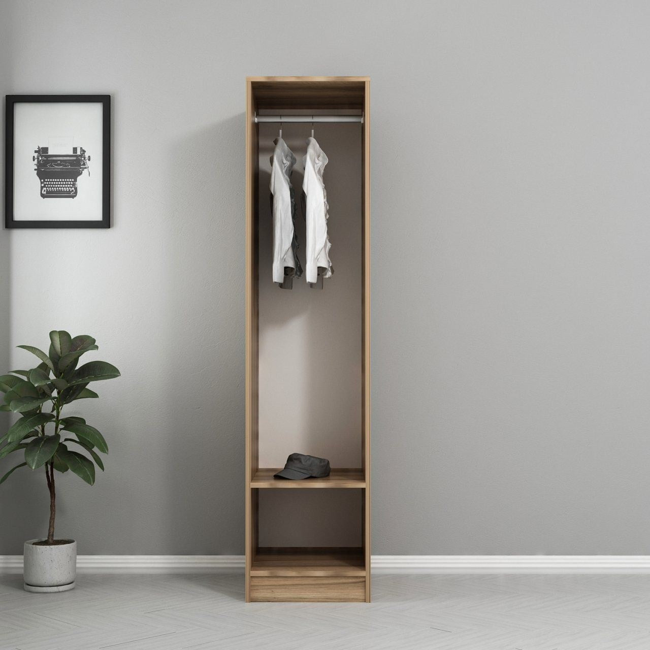 Ντουλάπα 45x190x52 εκ Dore 506MNR2120