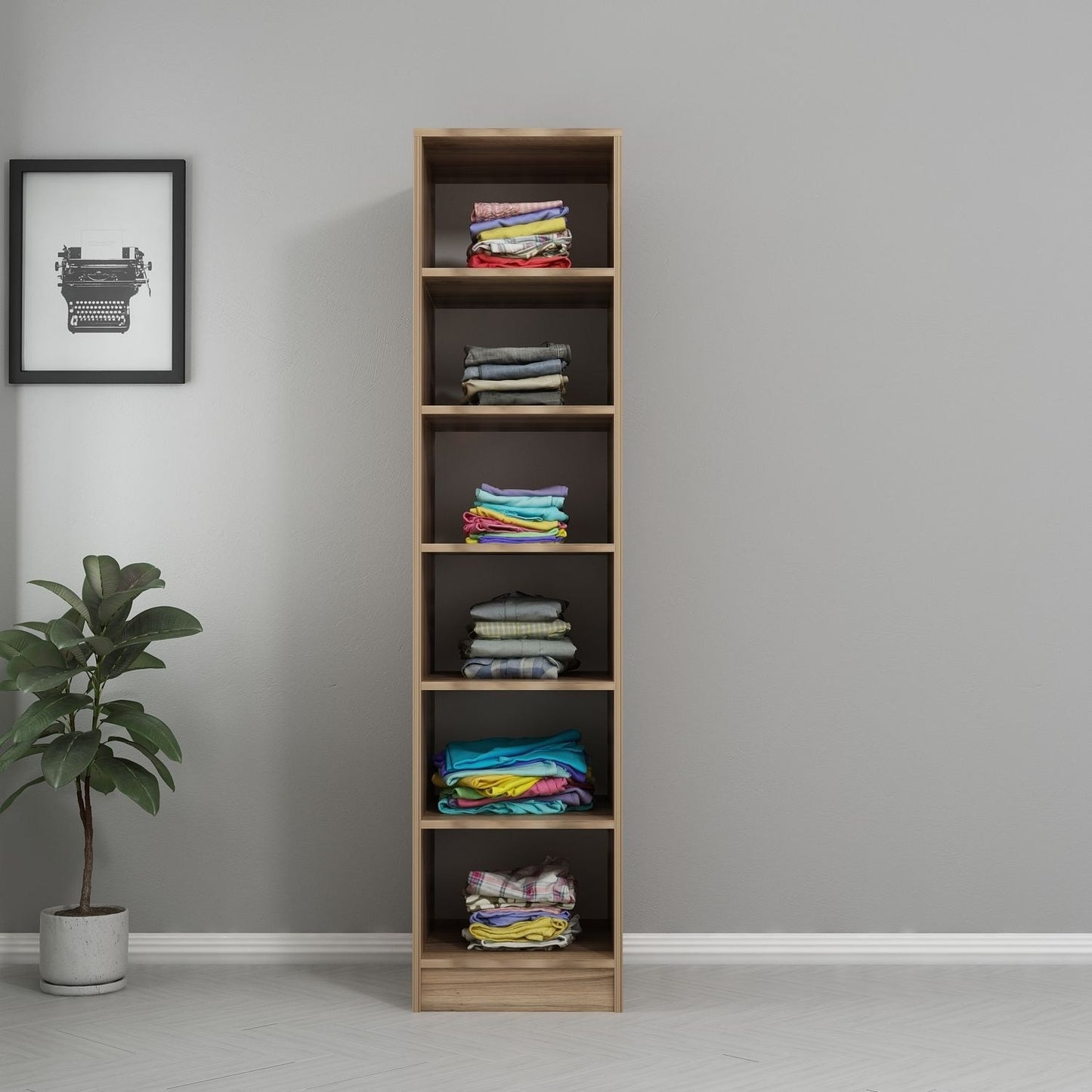 Ντουλάπα 45x190x52 εκ Dore 506MNR2130