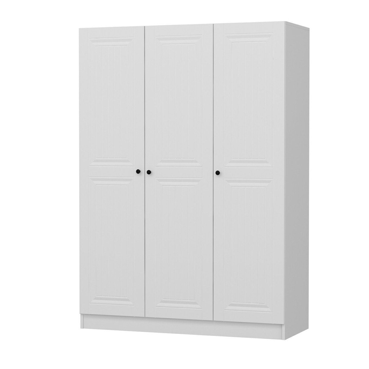Ντουλάπα 135x190x52 εκ Λευκό 506MNR2257