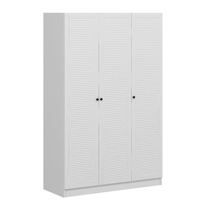 Ντουλάπα 135x190x52 εκ Λευκό 506MNR2290