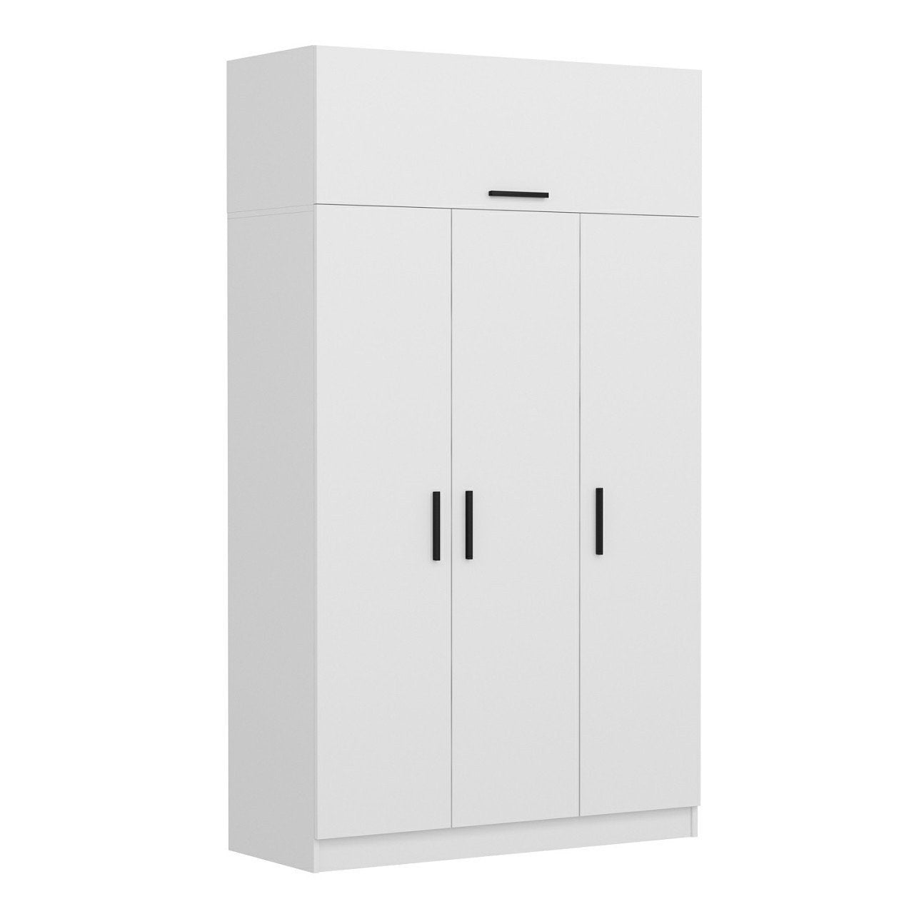 Ντουλάπα 135x235x52 εκ Λευκό 506MNR2401