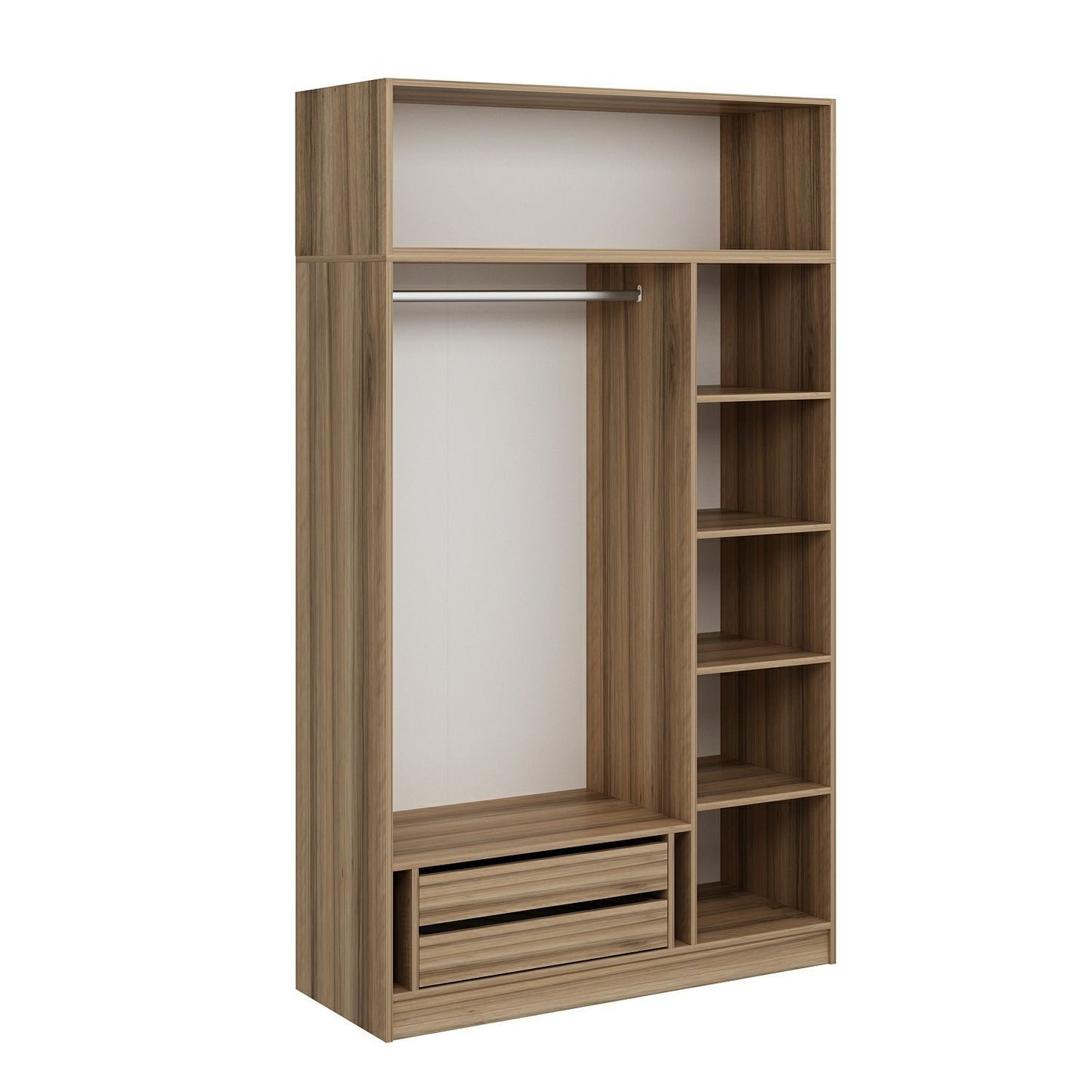 Ντουλάπα 135x255x52 εκ Dore 506MNR2422