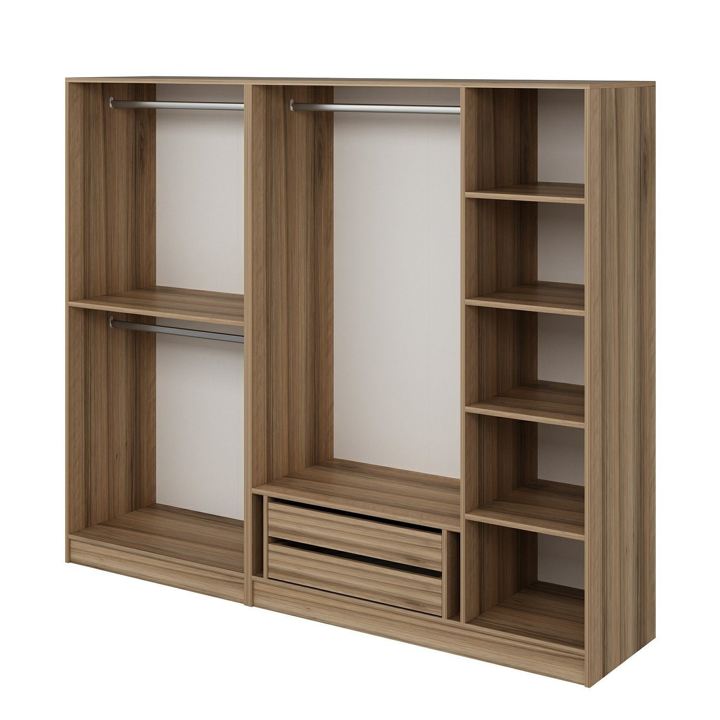 Ντουλάπα 225x190x52 εκ Dore 506MNR2430