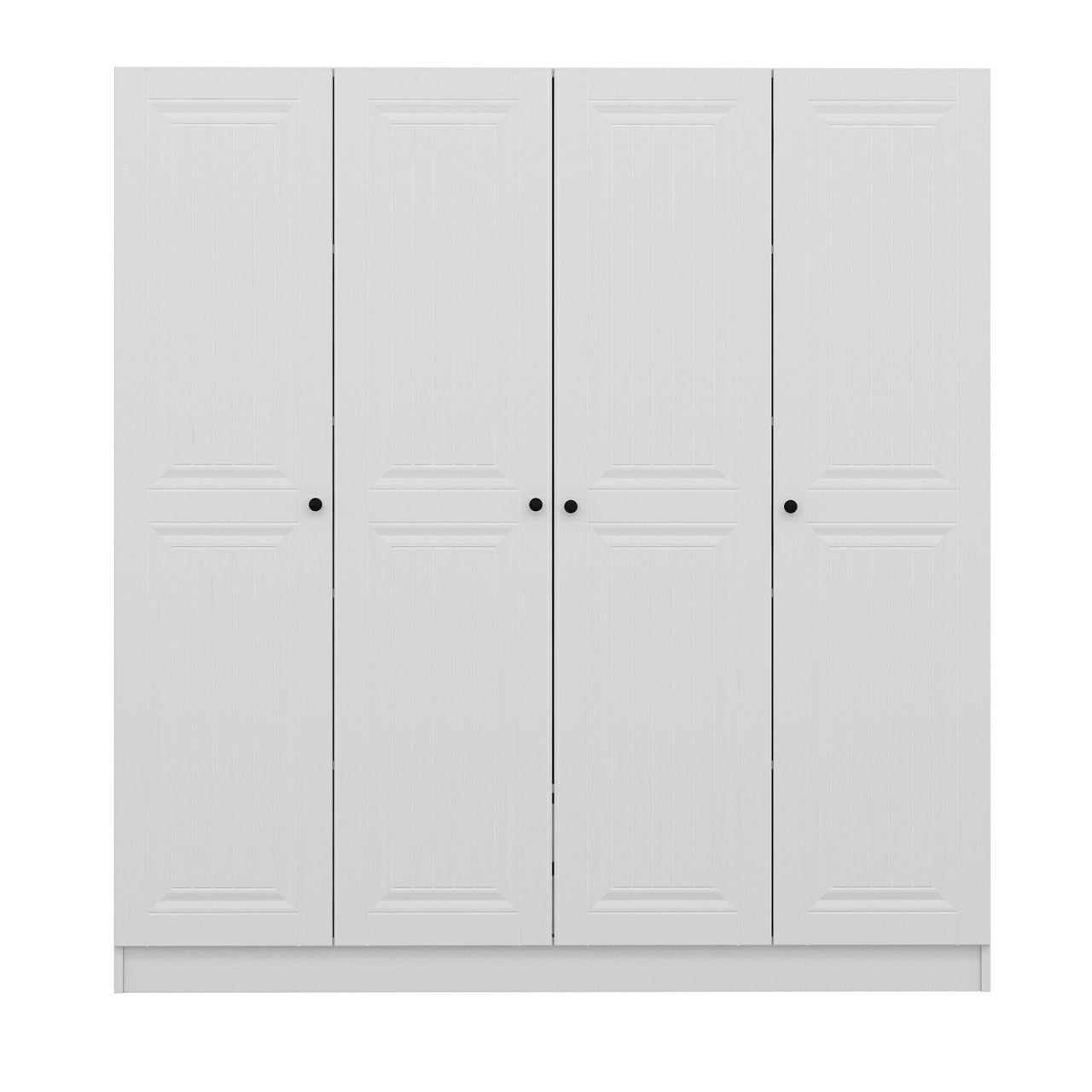 Ντουλάπα 180x190x52 εκ Λευκό 506MNR2454