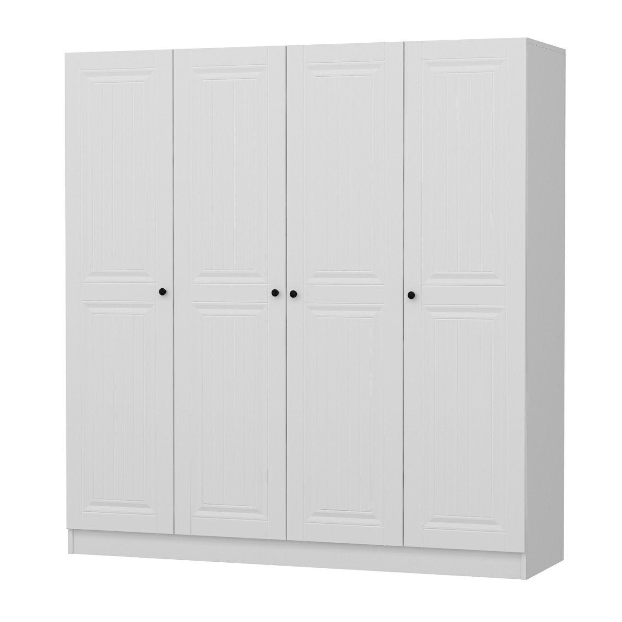 Ντουλάπα 180x210x52 εκ Λευκό 506MNR2455