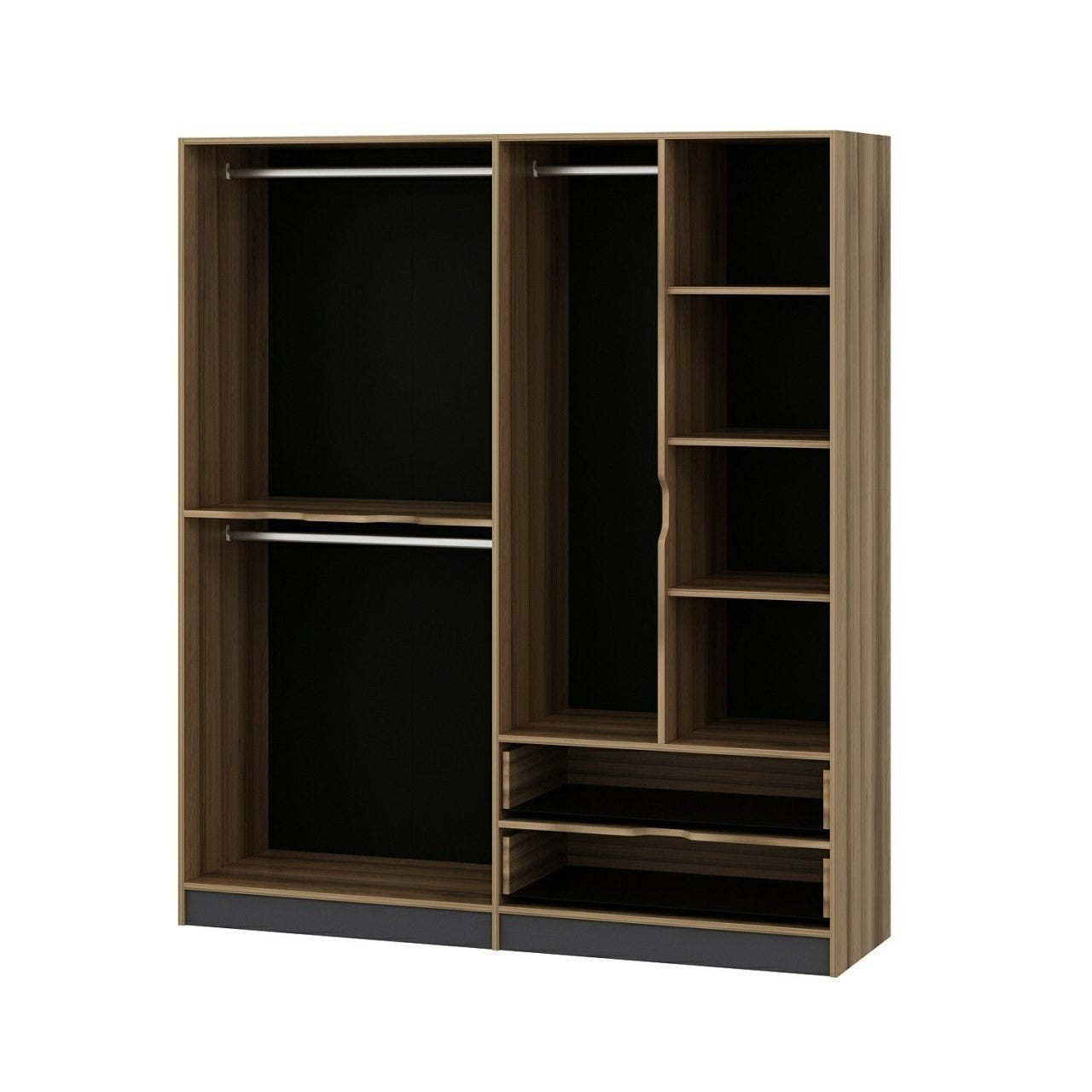 Ντουλάπα 185x208x52 εκ Dore 506MNR2482