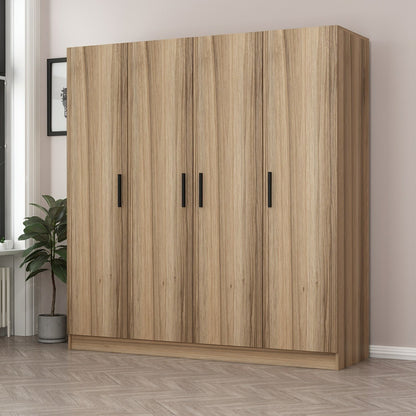 Ντουλάπα 180x190x52 εκ Dore 506MNR2485