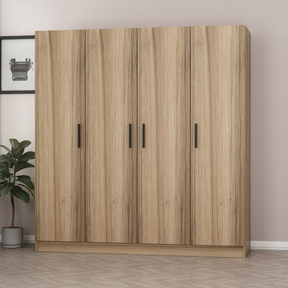 Ντουλάπα 180x210x52 εκ Dore 506MNR2486