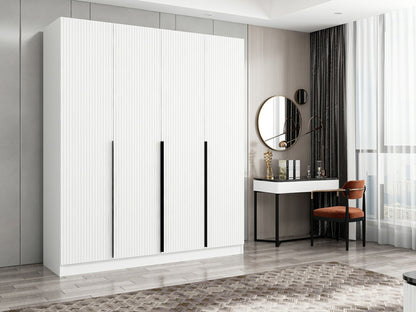 Ντουλάπα 180x210x52 εκ Λευκό 506MNR2492
