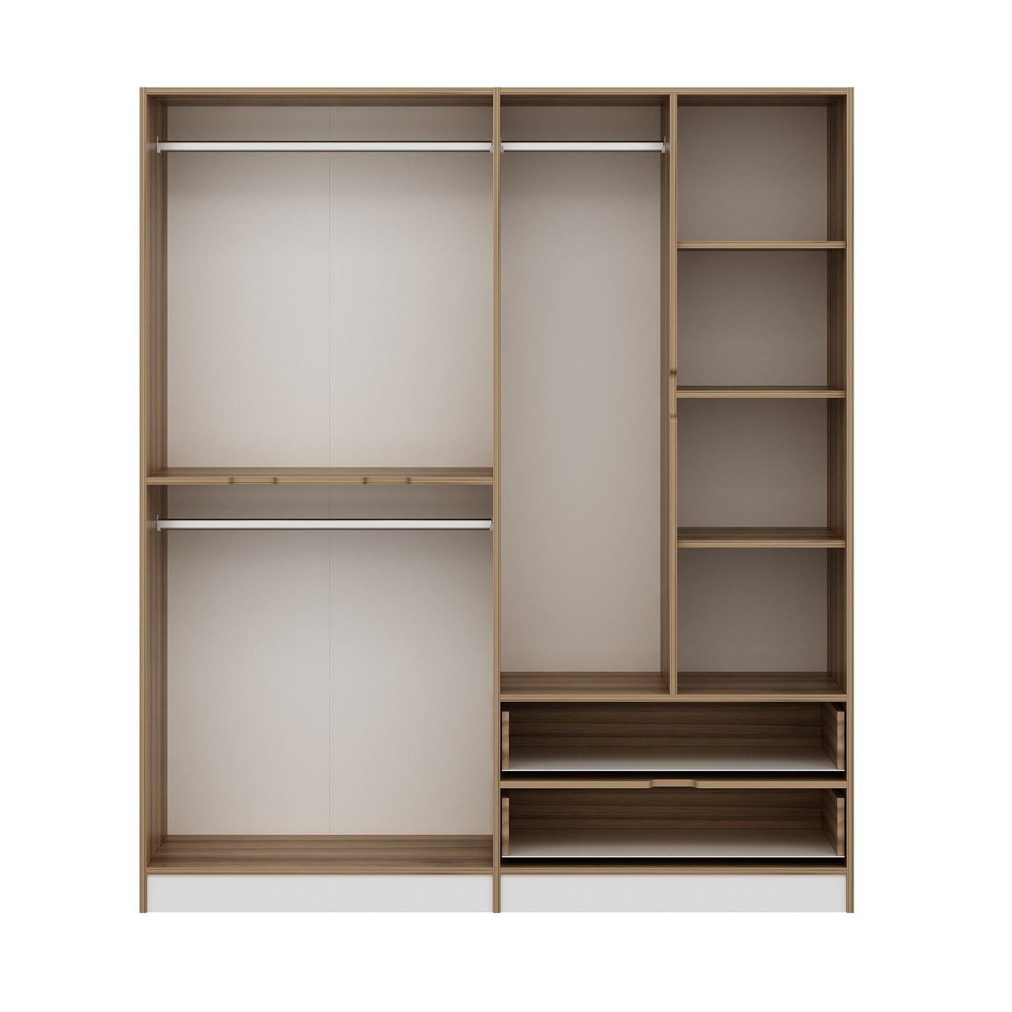 Ντουλάπα 185x208x52 εκ Dore 506MNR2497