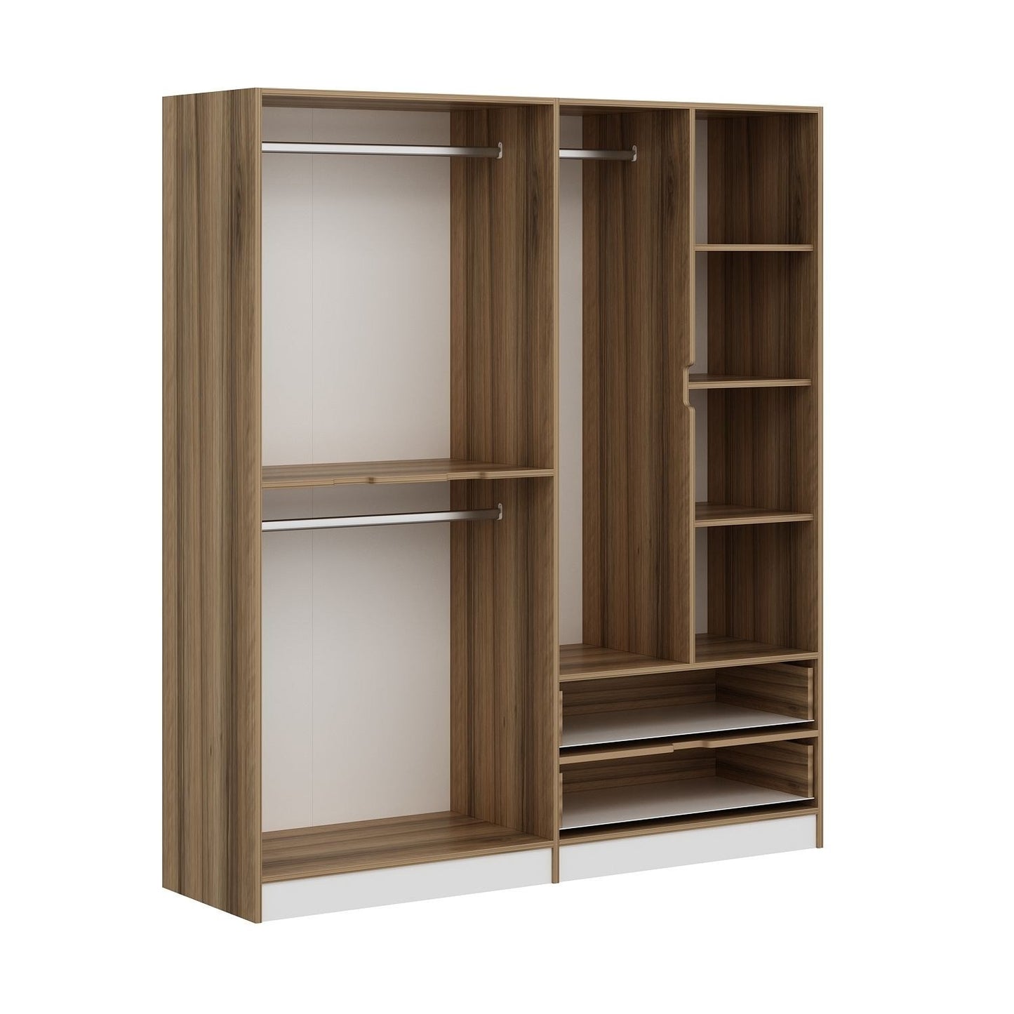 Ντουλάπα 185x208x52 εκ Dore 506MNR2497