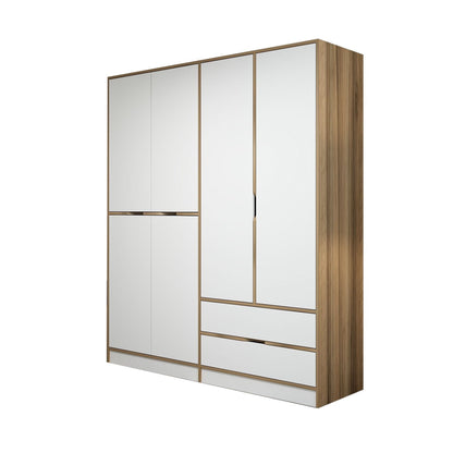 Ντουλάπα 185x208x52 εκ Dore 506MNR2497