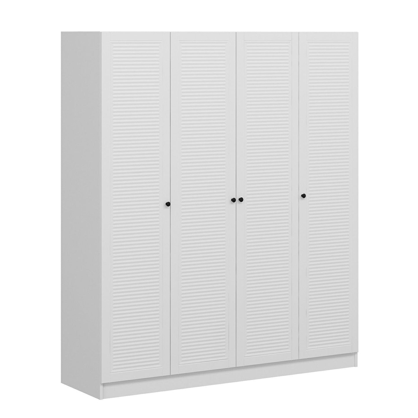 Ντουλάπα 180x190x52 εκ Λευκό 506MNR2498