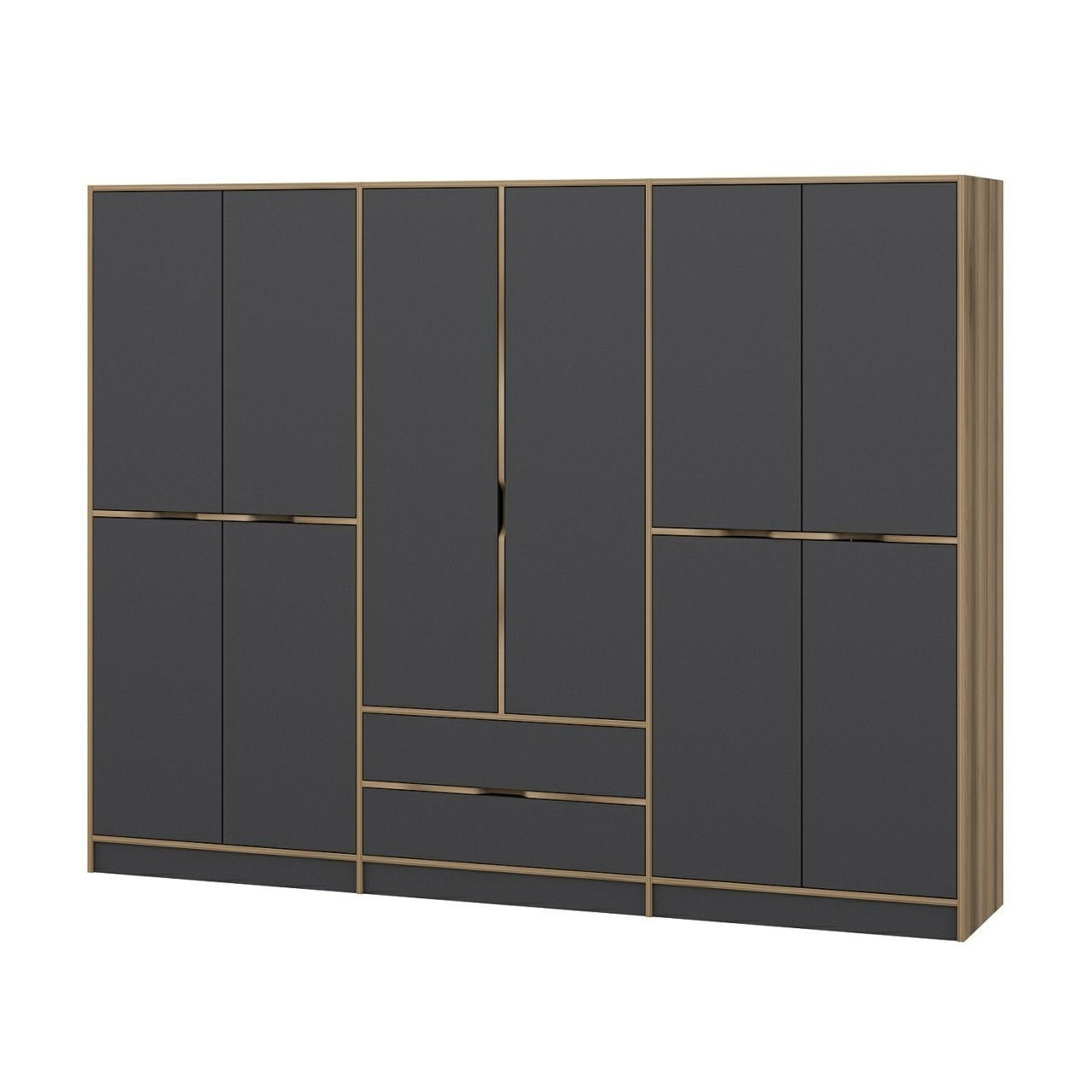 Ντουλάπα 277x208x52 εκ Dore 506MNR2501