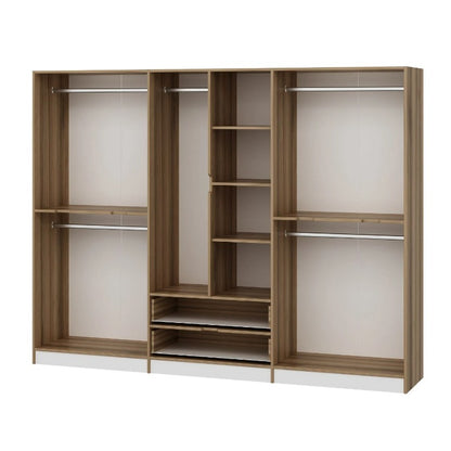 Ντουλάπα 277x208x52 εκ Dore 506MNR2502