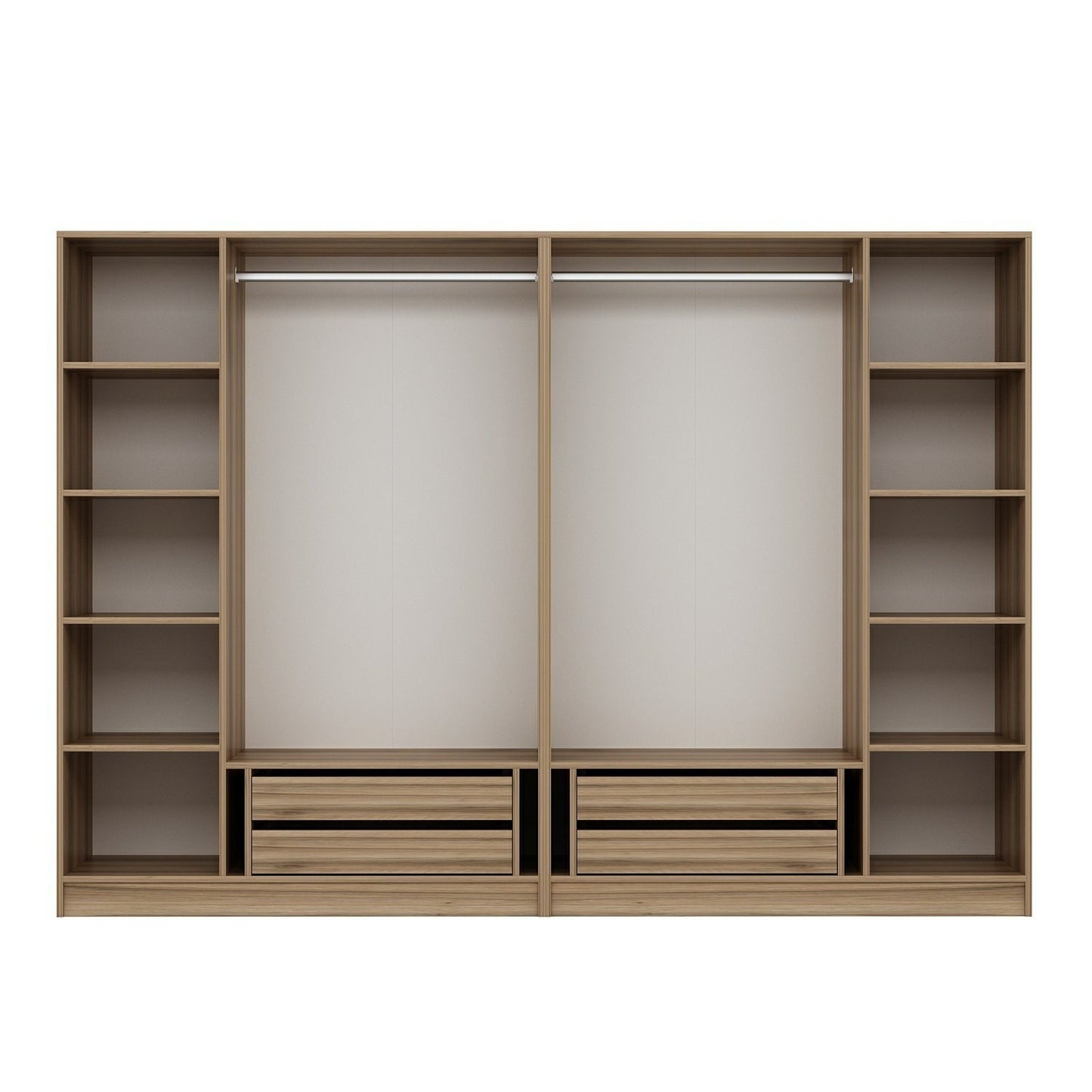 Ντουλάπα 270x190x52 εκ Dore 506MNR2513