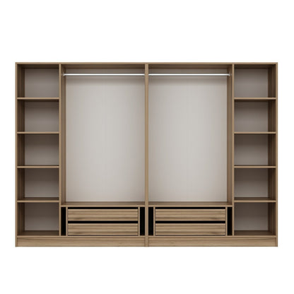 Ντουλάπα 270x190x52 εκ Dore 506MNR2513