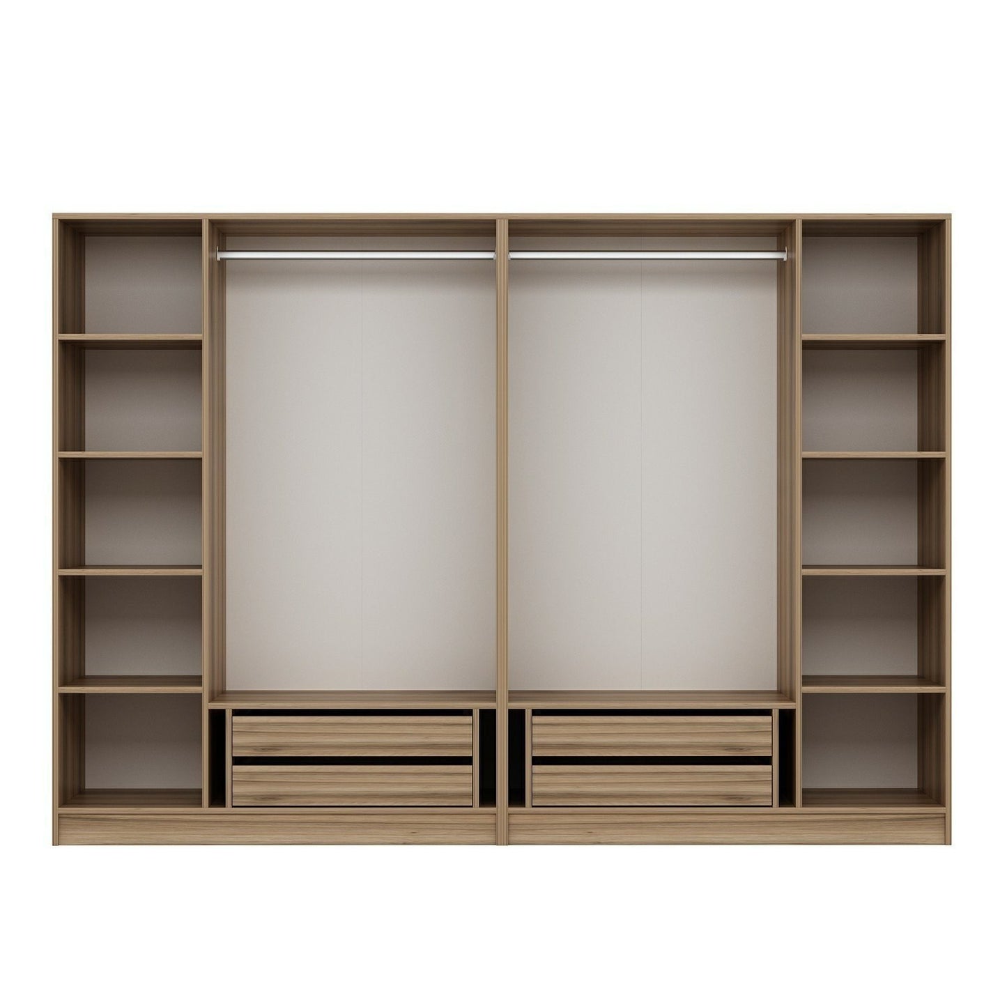 Ντουλάπα 270x210x52 εκ Dore 506MNR2514