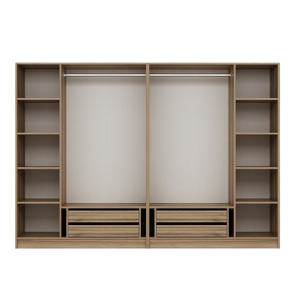 Ντουλάπα 270x210x52 εκ Dore 506MNR2514