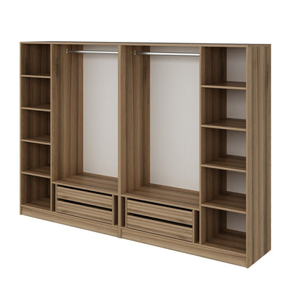 Ντουλάπα 270x210x52 εκ Dore 506MNR2514