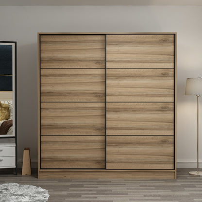 Ντουλάπα 180x190x52 εκ Dore 506MNR2531