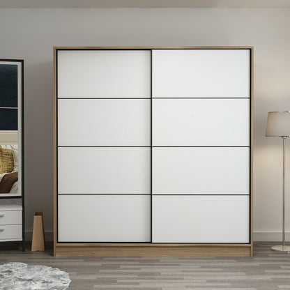 Ντουλάπα 220x210x60 εκ Dore 506MNR2551