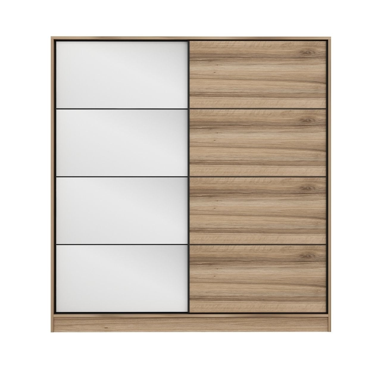 Ντουλάπα 220x210x60 εκ Dore 506MNR2557