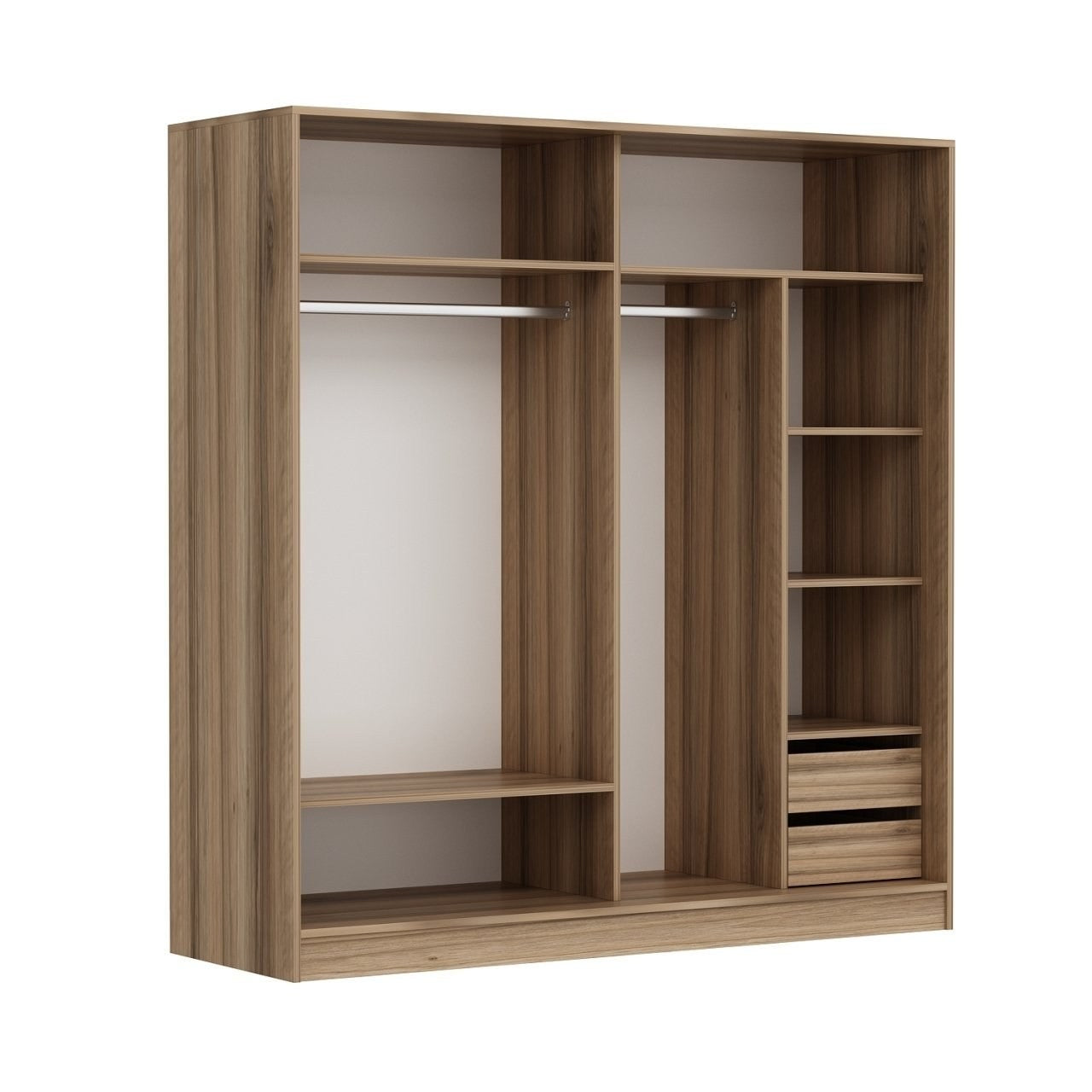 Ντουλάπα 220x210x60 εκ Dore 506MNR2557