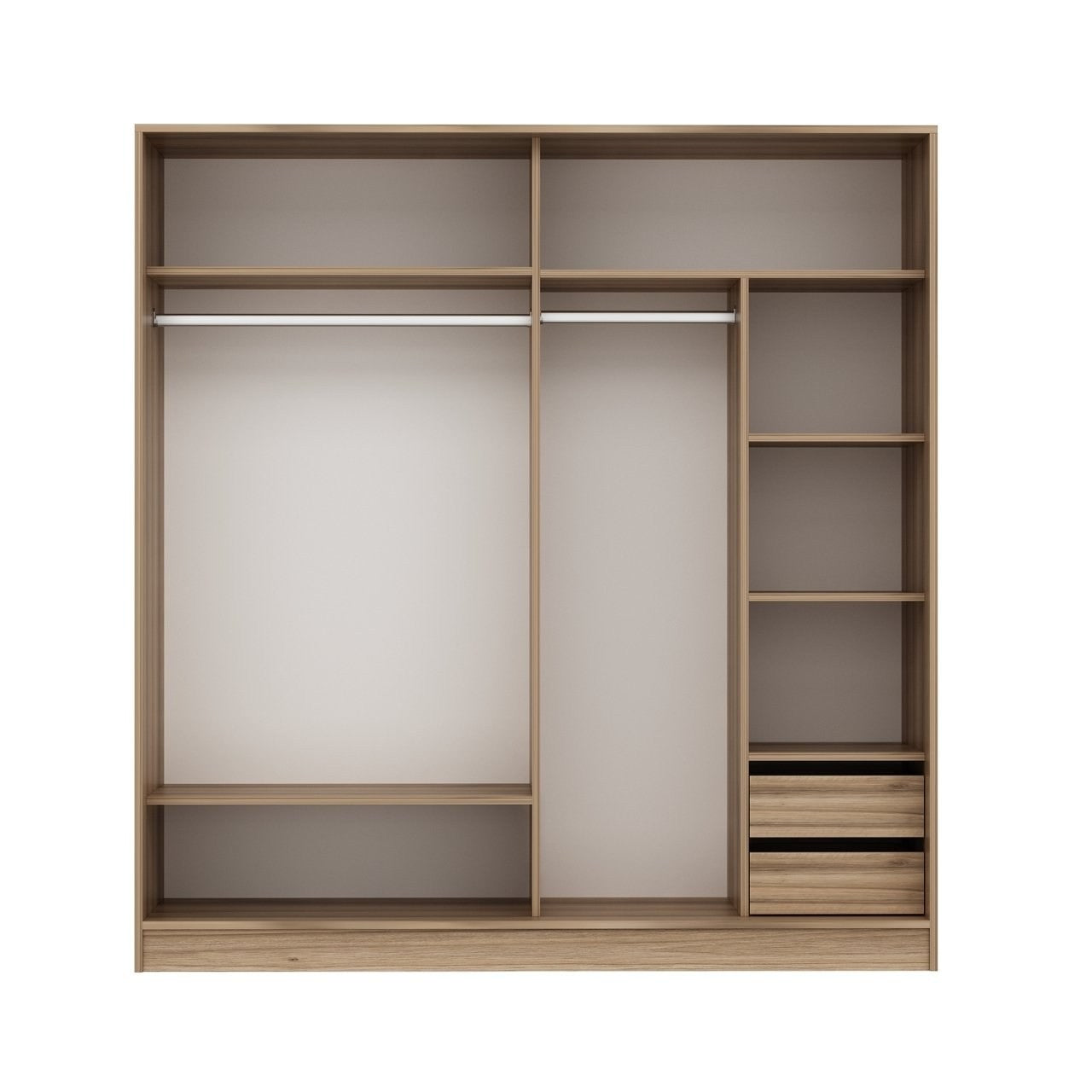 Ντουλάπα 220x210x60 εκ Dore 506MNR2557