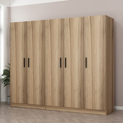 Ντουλάπα 225x190x52 εκ Dore 506MNR2596