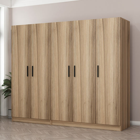 Ντουλάπα 225x190x52 εκ Dore 506MNR2596