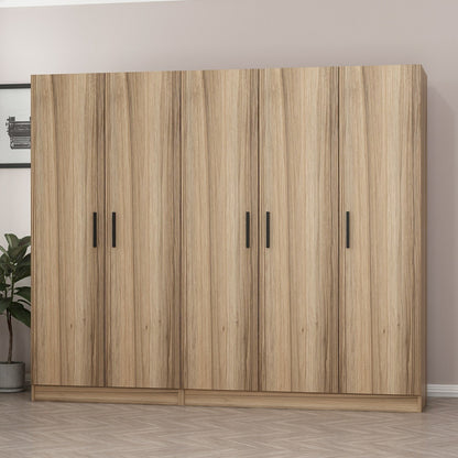 Ντουλάπα 225x210x52 εκ Dore 506MNR2597
