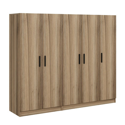 Ντουλάπα 225x210x52 εκ Dore 506MNR2597