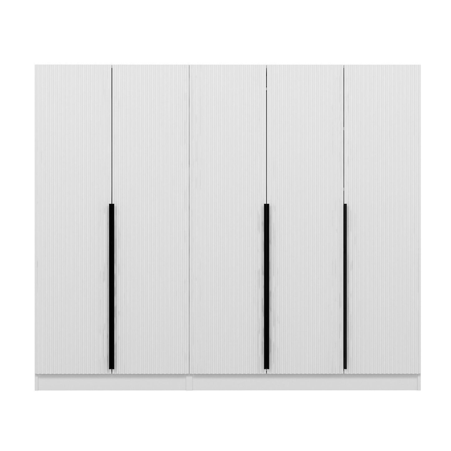 Ντουλάπα 225x210x52 εκ Λευκό 506MNR2604