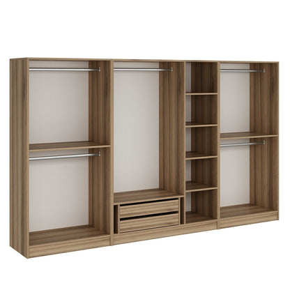 Ντουλάπα 315x190x52 εκ Dore 506MNR2619