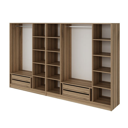 Ντουλάπα 315x210x52 εκ Dore 506MNR2622