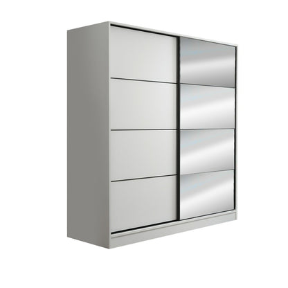 Ντουλάπα 220x210x52 εκ Λευκό 506MNR2639