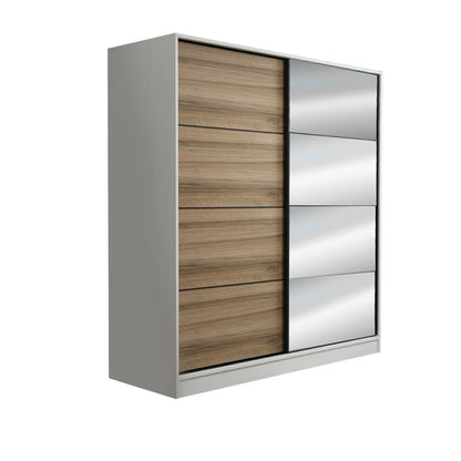 Ντουλάπα 220x210x52 εκ Λευκό 506MNR2640