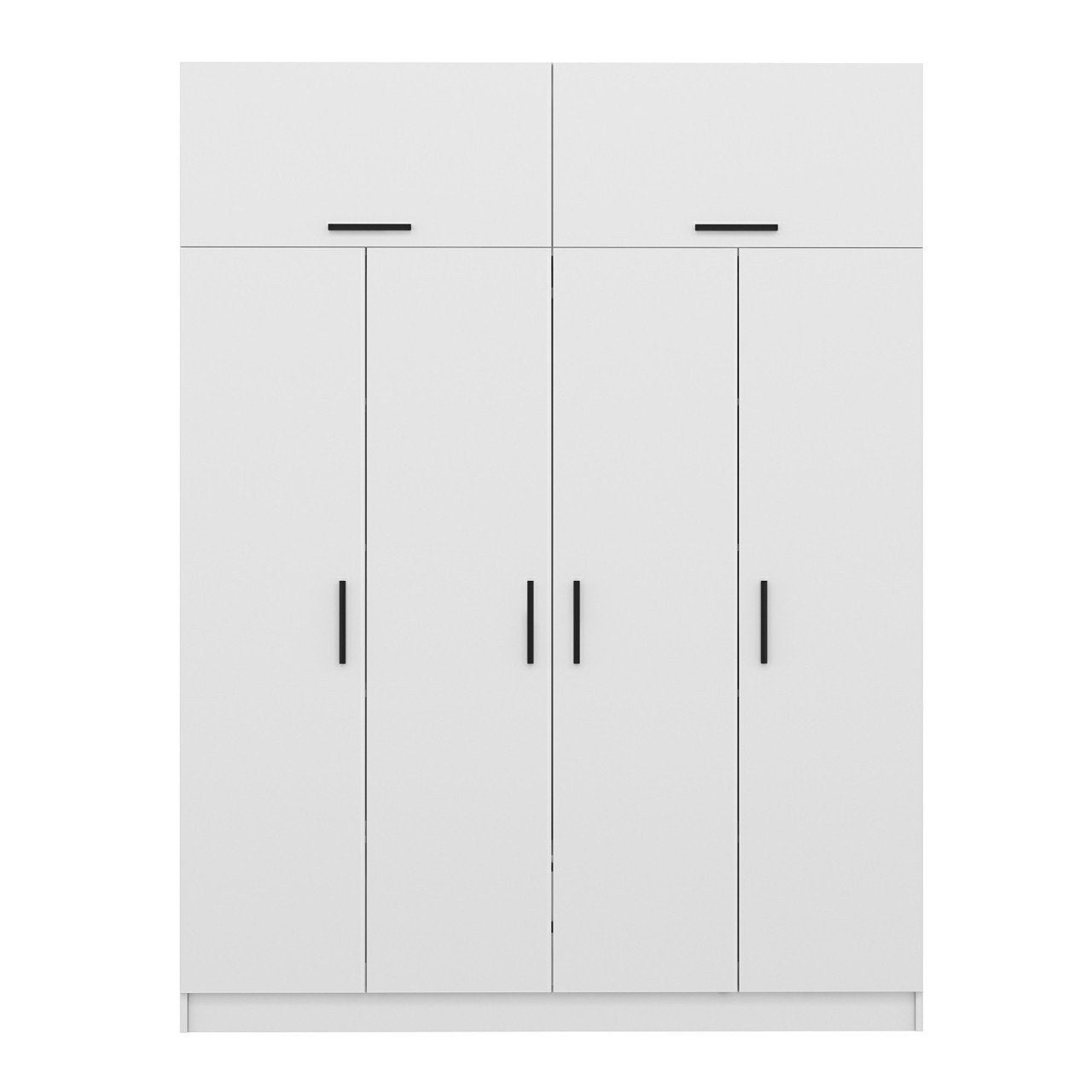 Ντουλάπα 180x255x52 εκ Λευκό 506MNR2650