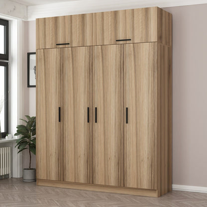Ντουλάπα 180x235x52 εκ Dore 506MNR2675