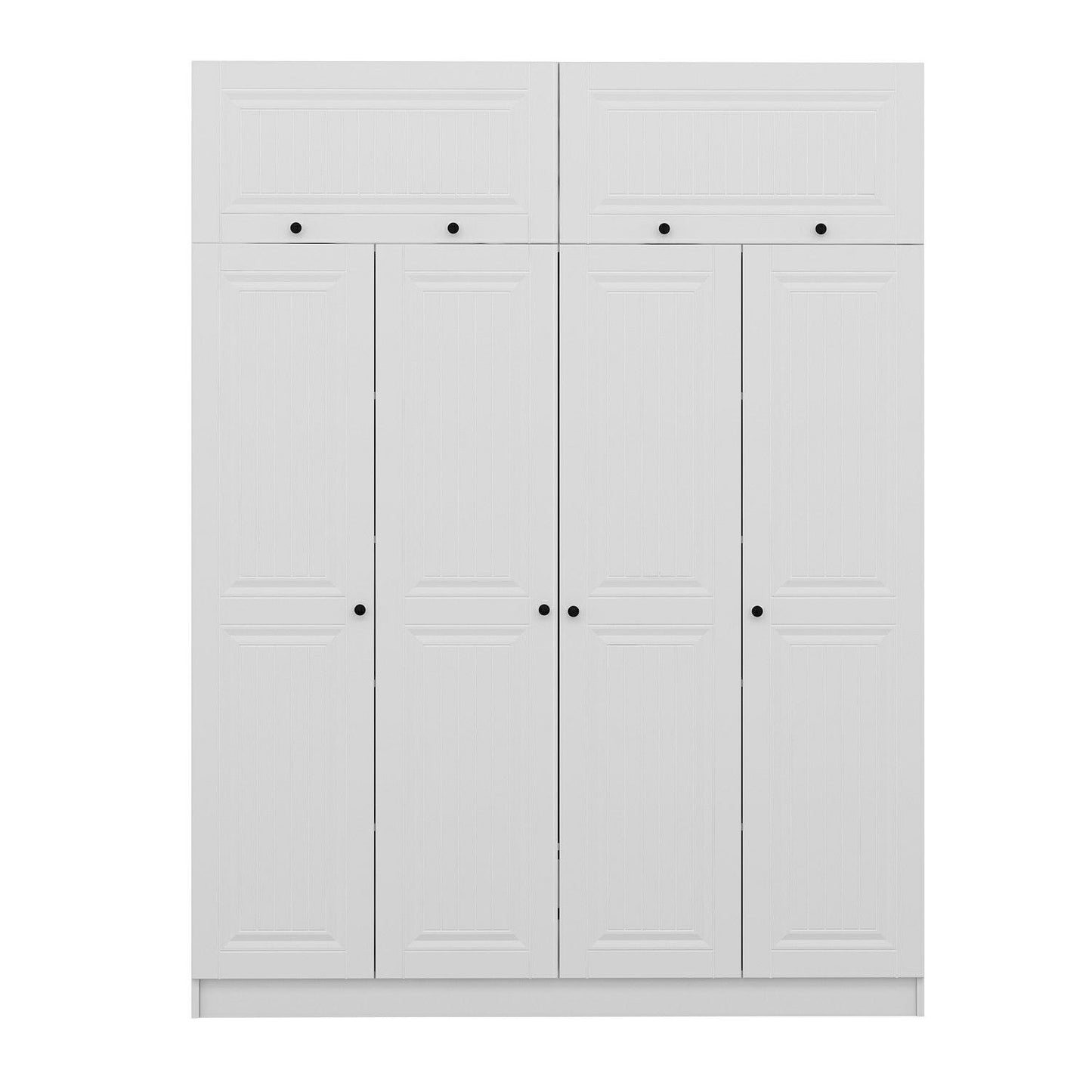Ντουλάπα 180x190x52 εκ Λευκό 506MNR2679