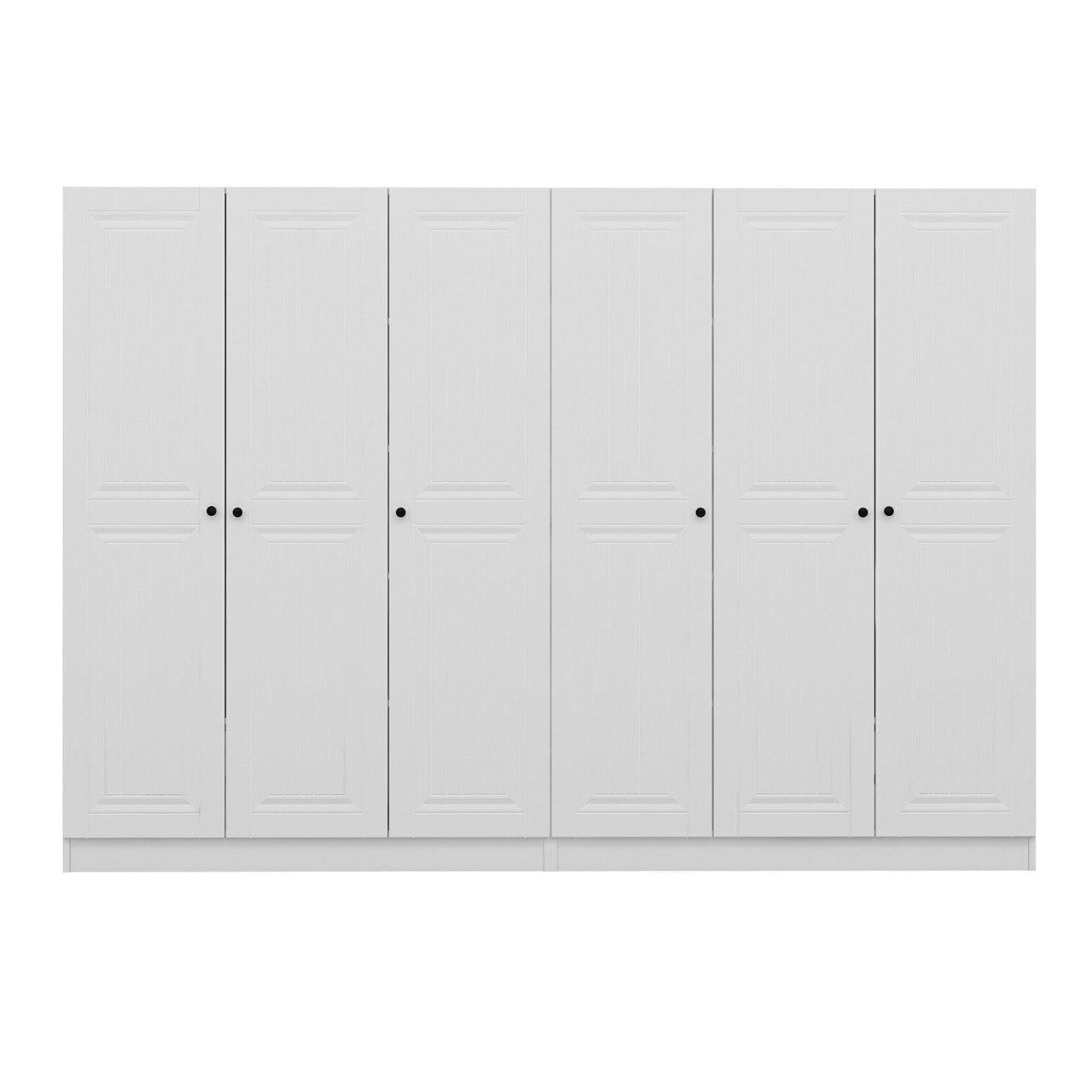 Ντουλάπα 270x190x52 εκ Λευκό 506MNR2709