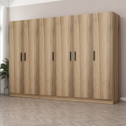 Ντουλάπα 270x190x52 εκ Dore 506MNR2746