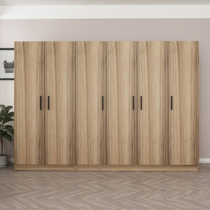 Ντουλάπα 270x190x52 εκ Dore 506MNR2746