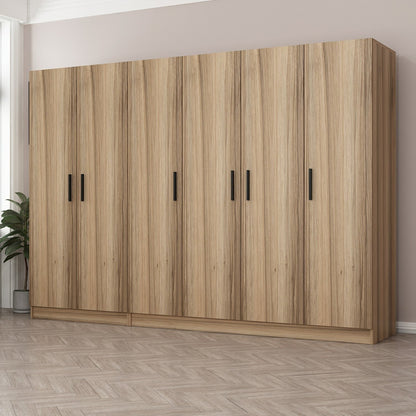 Ντουλάπα 270x210x52 εκ Dore 506MNR2747