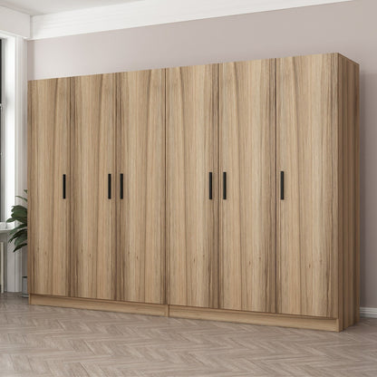Ντουλάπα 270x190x52 εκ Dore 506MNR2750