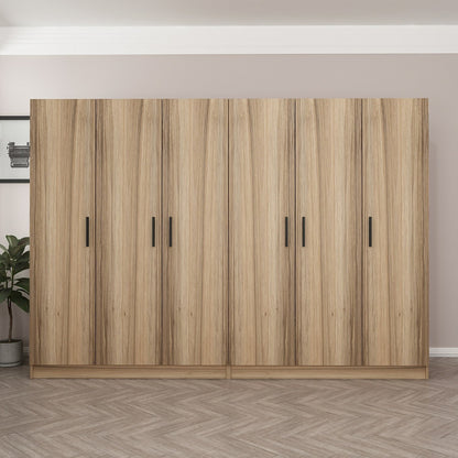 Ντουλάπα 270x190x52 εκ Dore 506MNR2750