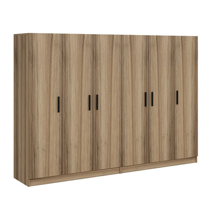 Ντουλάπα 270x190x52 εκ Dore 506MNR2750