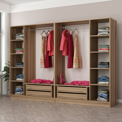 Ντουλάπα 270x210x52 εκ Dore 506MNR2751