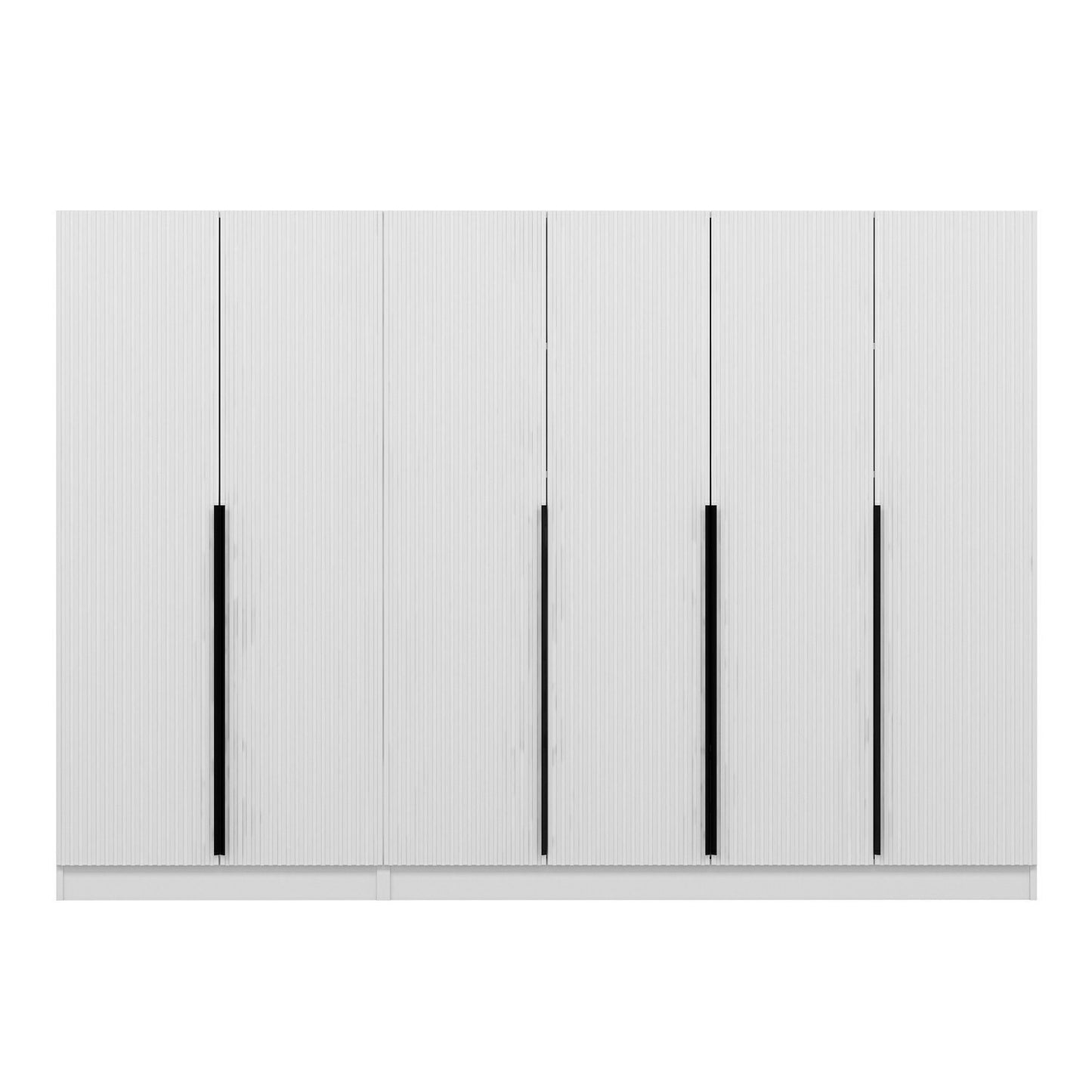 Ντουλάπα 270x210x52 εκ Λευκό 506MNR2759